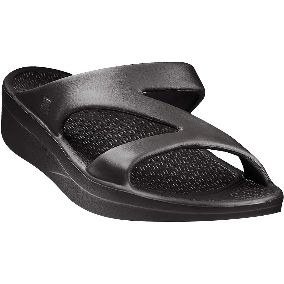 Telic Women's Z-Strap Arch Support Comfort Sandals - Midnight Black