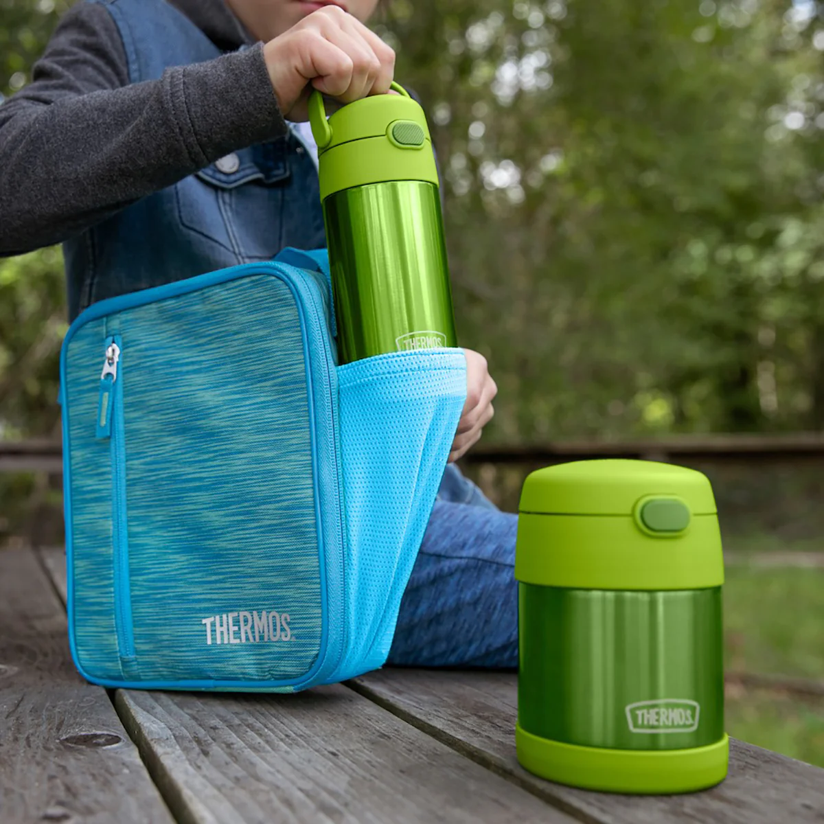 Thermos 10 oz. Kid's Funtainer Vacuum Insulated Stainless Steel Food Jar - Image 5
