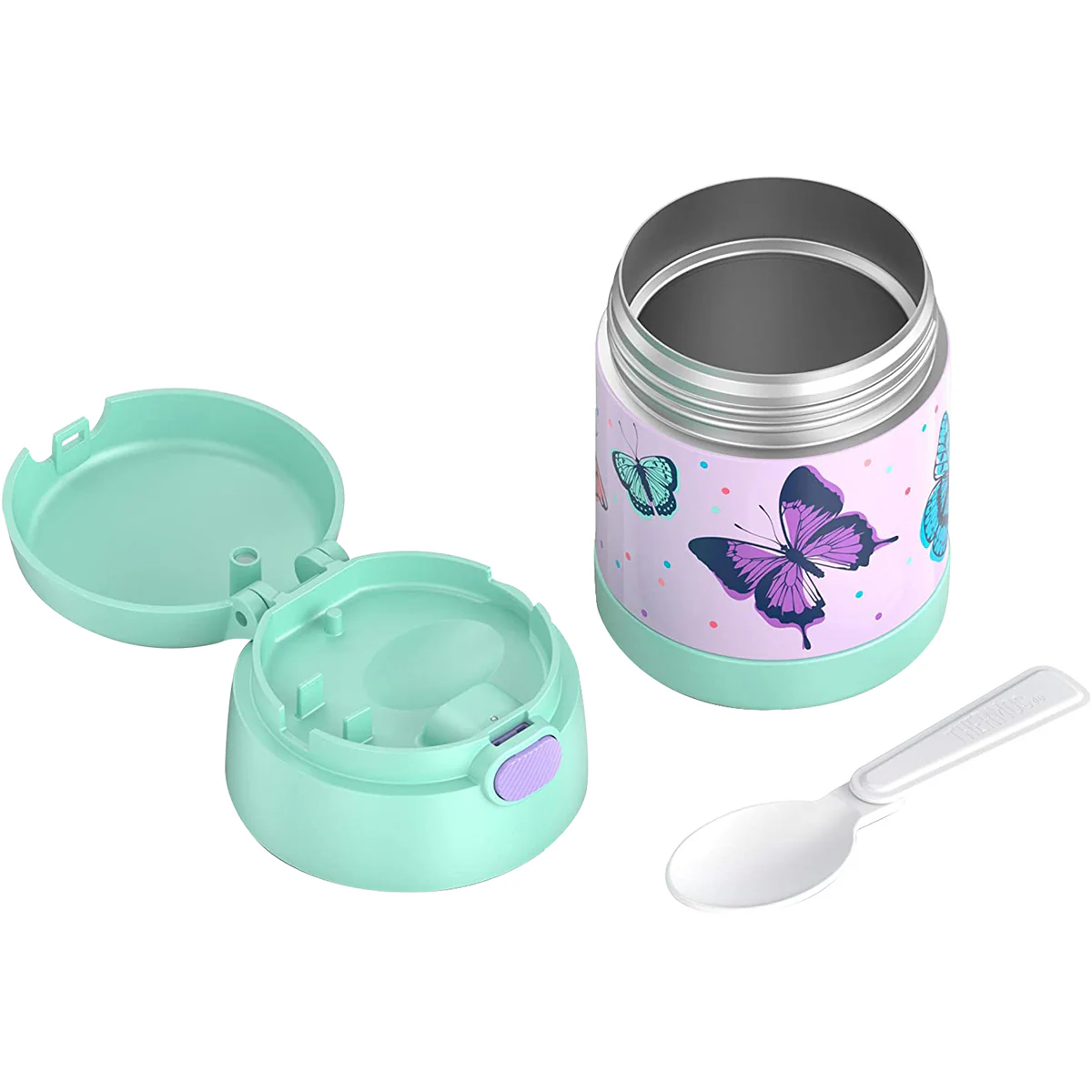 Thermos 10 oz. Kid's Funtainer Vacuum Insulated Stainless Steel Food Jar - Image 76