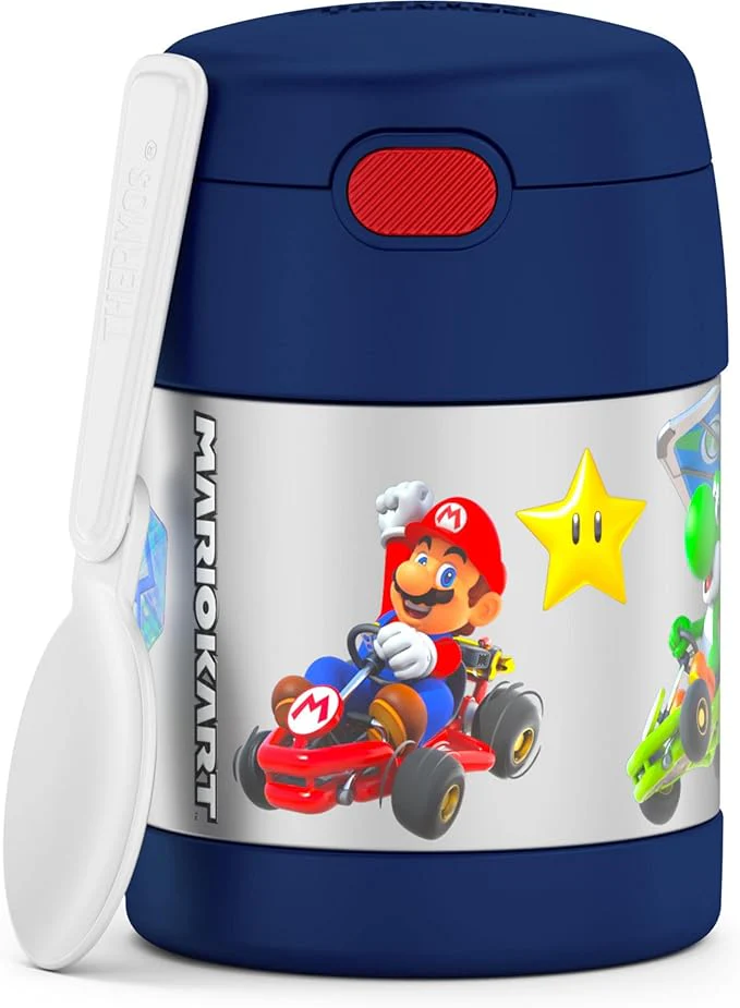 Thermos 10 oz. Kid's Funtainer Vacuum Insulated Stainless Steel Food Jar - Image 90