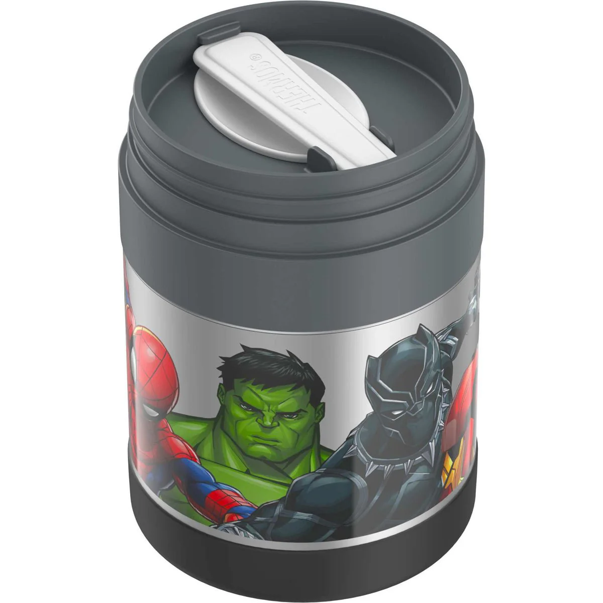 Thermos 10 oz. Kids Funtainer Vacuum Insulated Stainless Steel Food Jar w/ Spoon - Image 10