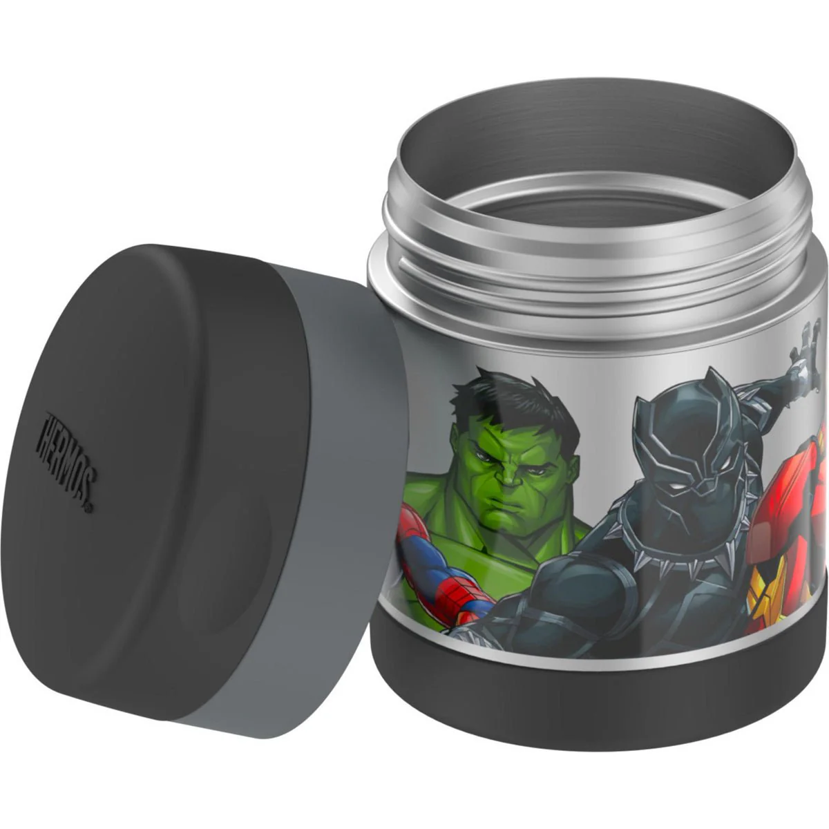 Thermos 10 oz. Kids Funtainer Vacuum Insulated Stainless Steel Food Jar w/ Spoon - Image 11
