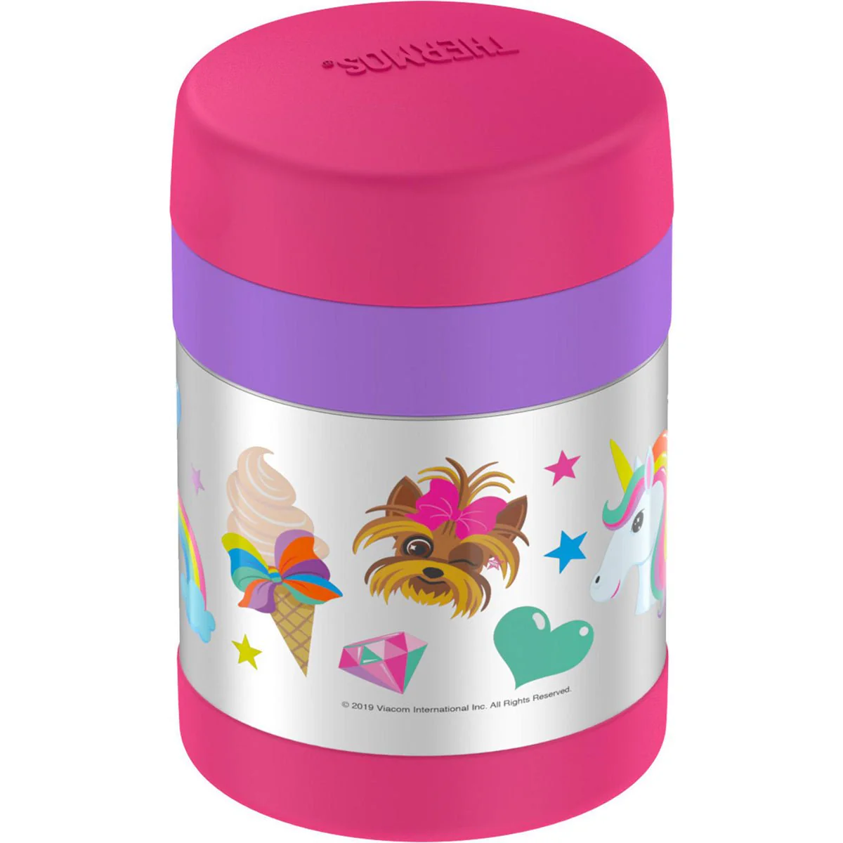 Thermos 10 oz. Kids Funtainer Vacuum Insulated Stainless Steel Food Jar w/ Spoon - Image 18
