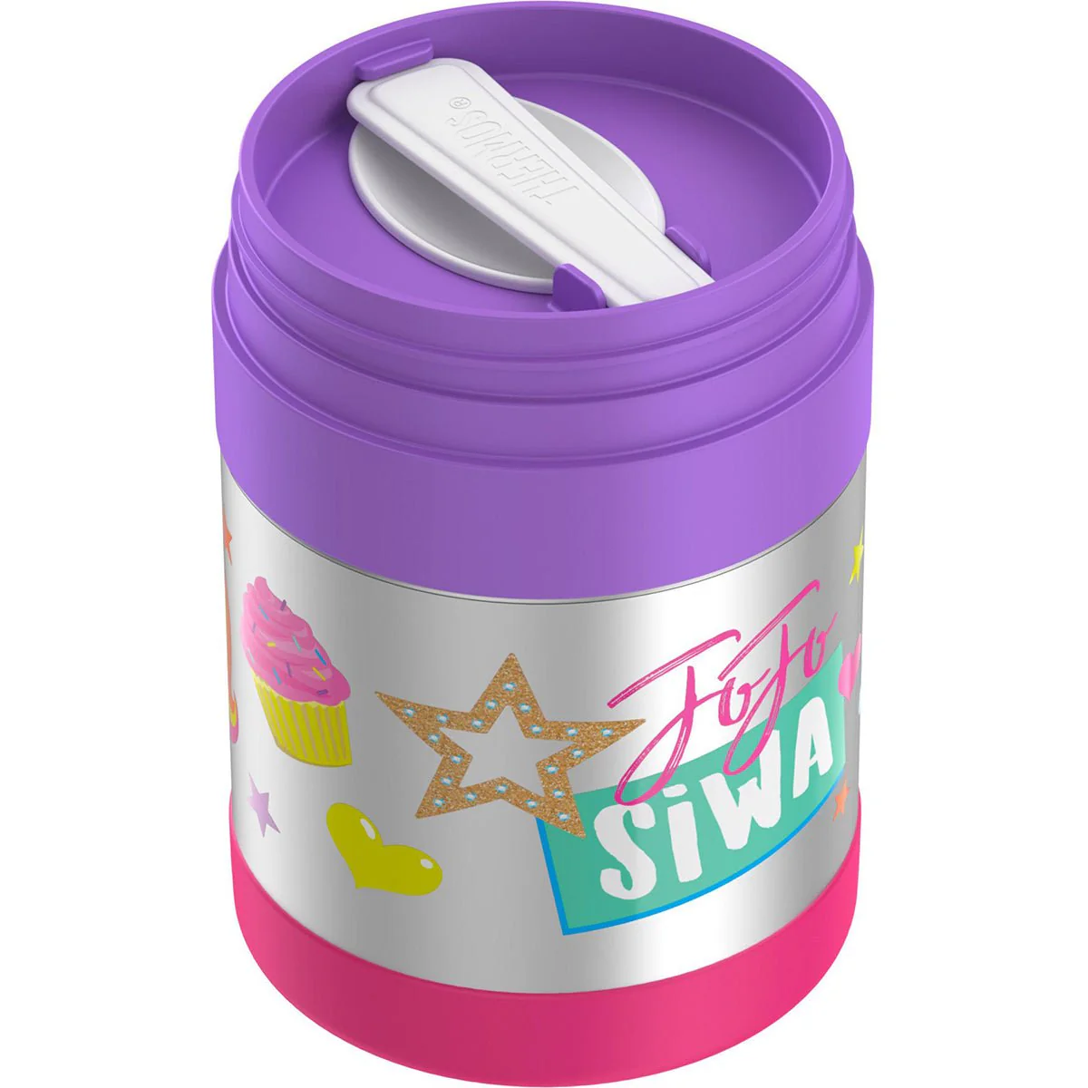 Thermos 10 oz. Kids Funtainer Vacuum Insulated Stainless Steel Food Jar w/ Spoon - Image 19