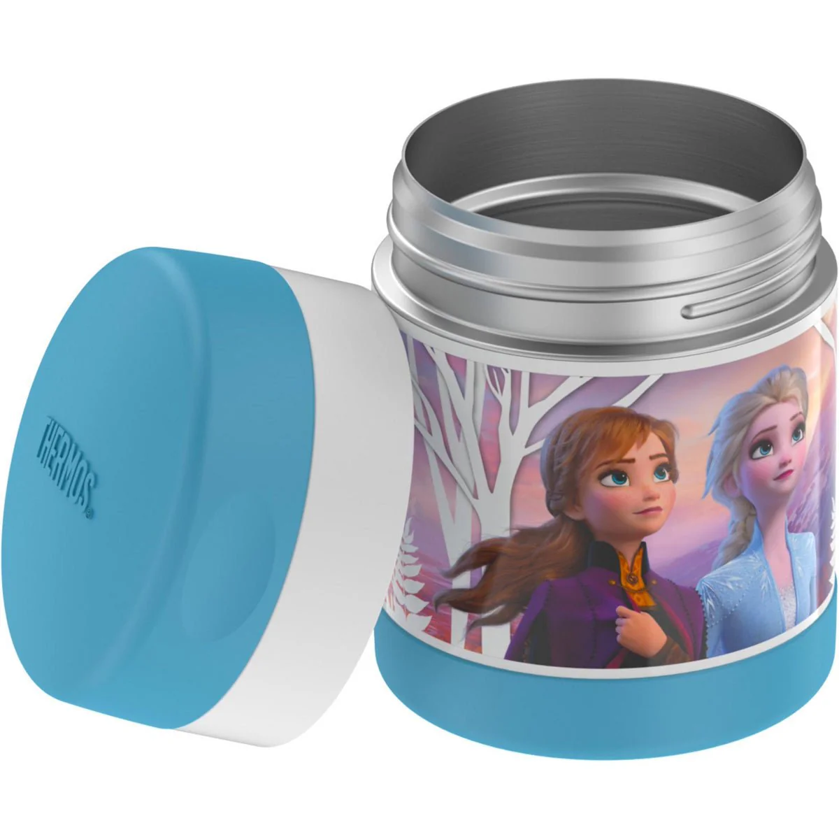 Thermos 10 oz. Kids Funtainer Vacuum Insulated Stainless Steel Food Jar w/ Spoon - Image 4