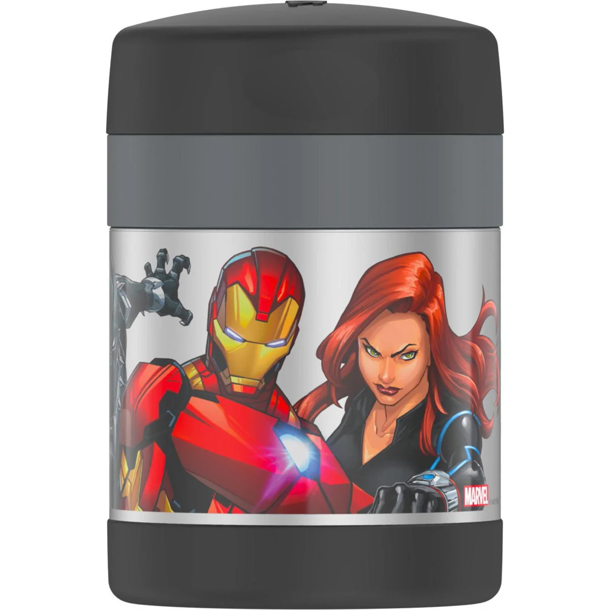 Thermos 10 oz. Kids Funtainer Vacuum Insulated Stainless Steel Food Jar w/ Spoon - Image 8