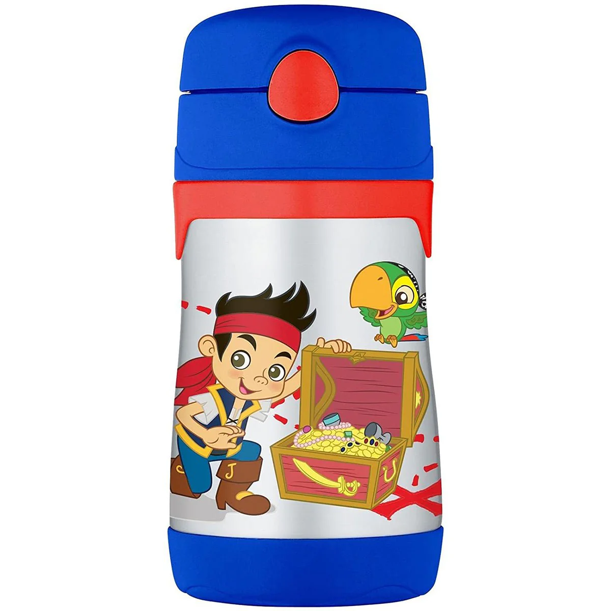 Thermos 10 oz. Kid's Vacuum Insulated Stainless Steel Straw Bottle