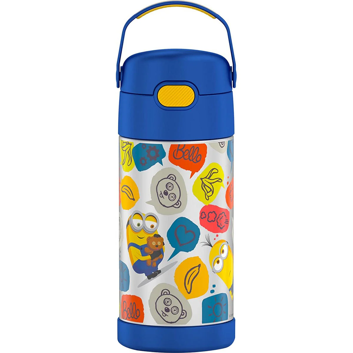 Thermos 12 oz. Kid's Funtainer Insulated Stainless Steel Bottle w/ Bail Handle - Image 9