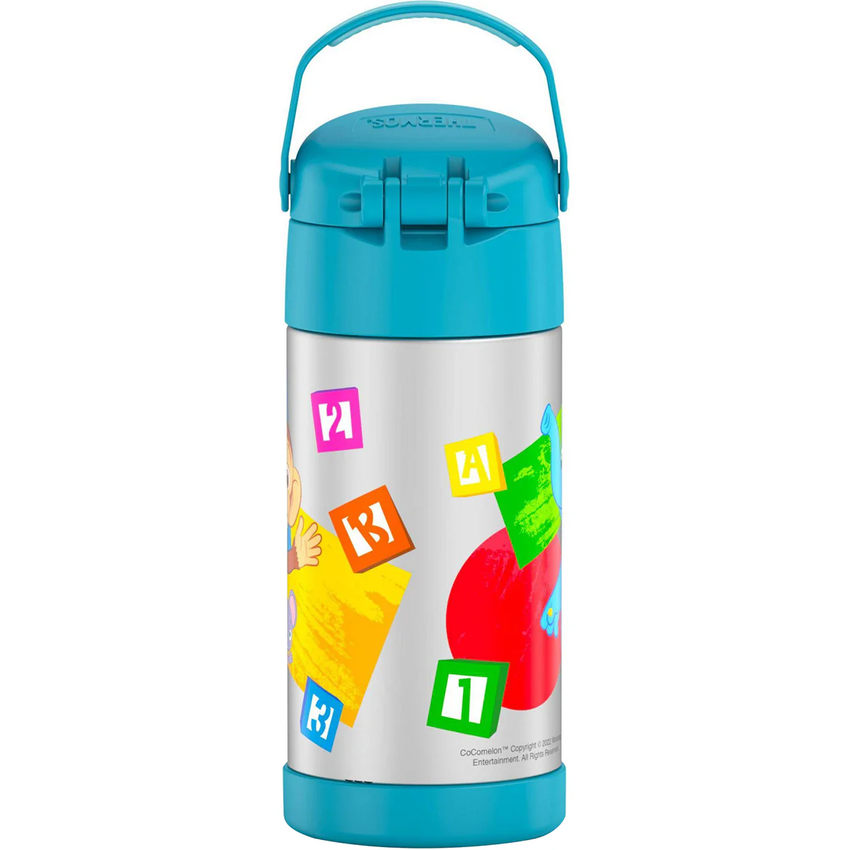 Thermos 12 oz. Kid's Funtainer Insulated Water Bottle - Cocomelon - Image 4