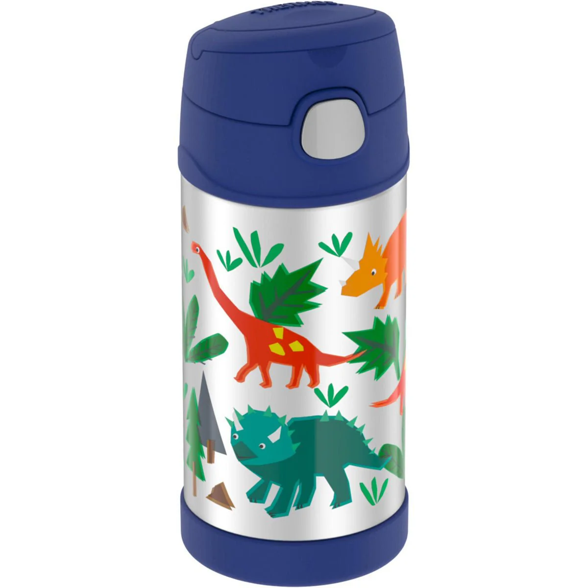 Thermos 12 oz. Kid's Funtainer Vacuum Insulated Stainless Steel Straw Bottle - Image 2