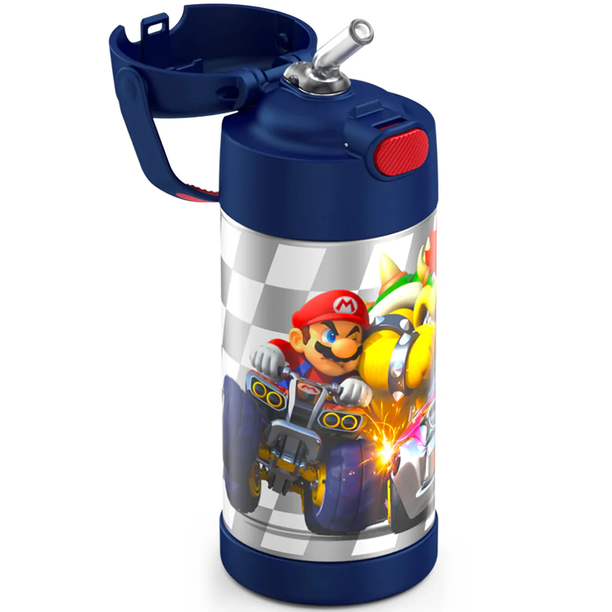 Thermos 12 oz. Kid's Funtainer Vacuum Insulated Stainless Steel Water Bottle - Image 2
