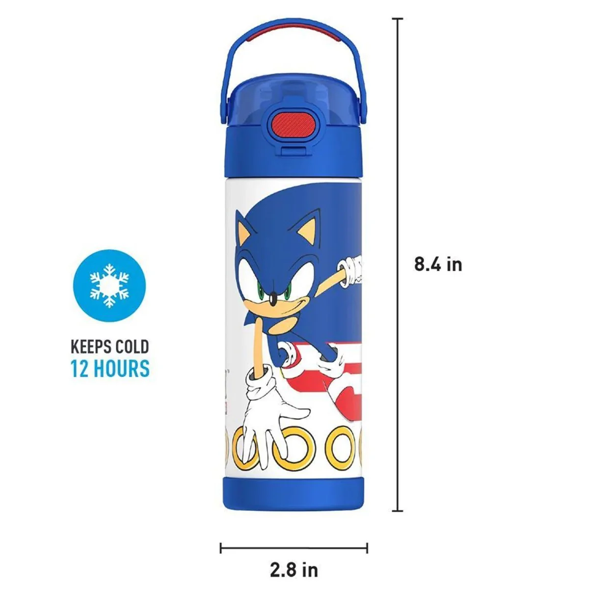 Thermos 16 oz. Kid's Funtainer Vacuum Insulated Stainless Steel Water Bottle - Image 16