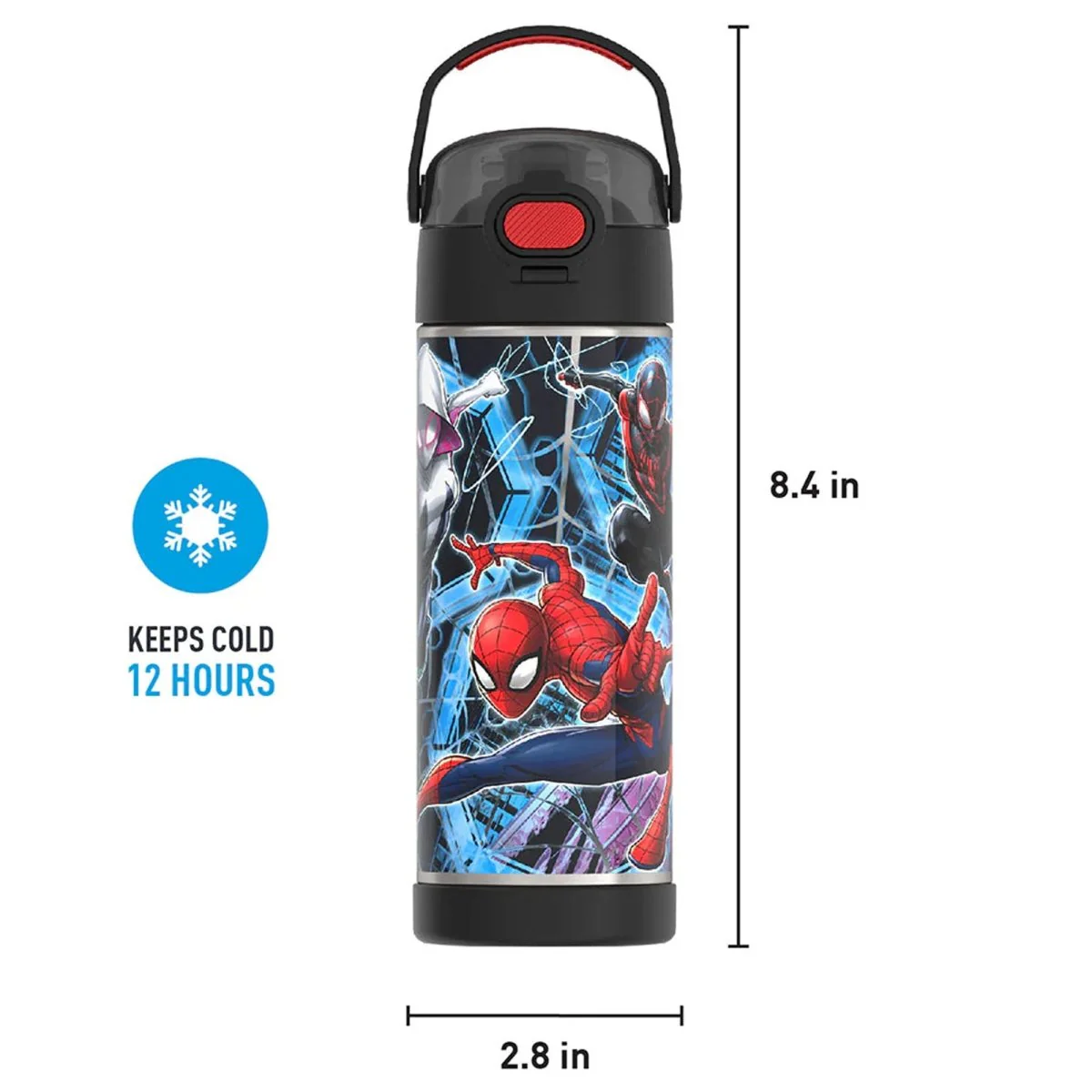 Thermos 16 oz. Kid's Funtainer Vacuum Insulated Stainless Steel Water Bottle - Image 22