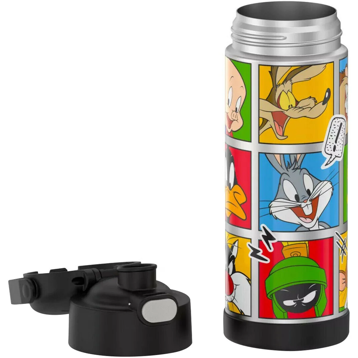 Thermos 16 oz. Kid's Funtainer Vacuum Insulated Stainless Steel Water Bottle - Image 36