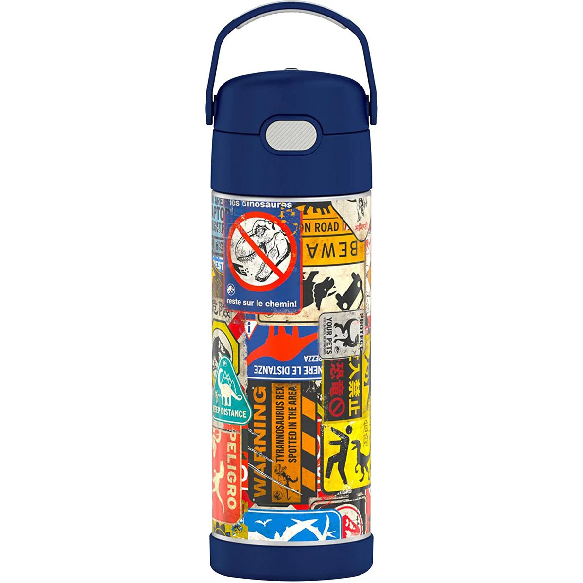 Thermos 16 oz. Kid's Funtainer Vacuum Insulated Stainless Steel Water Bottle - Image 46