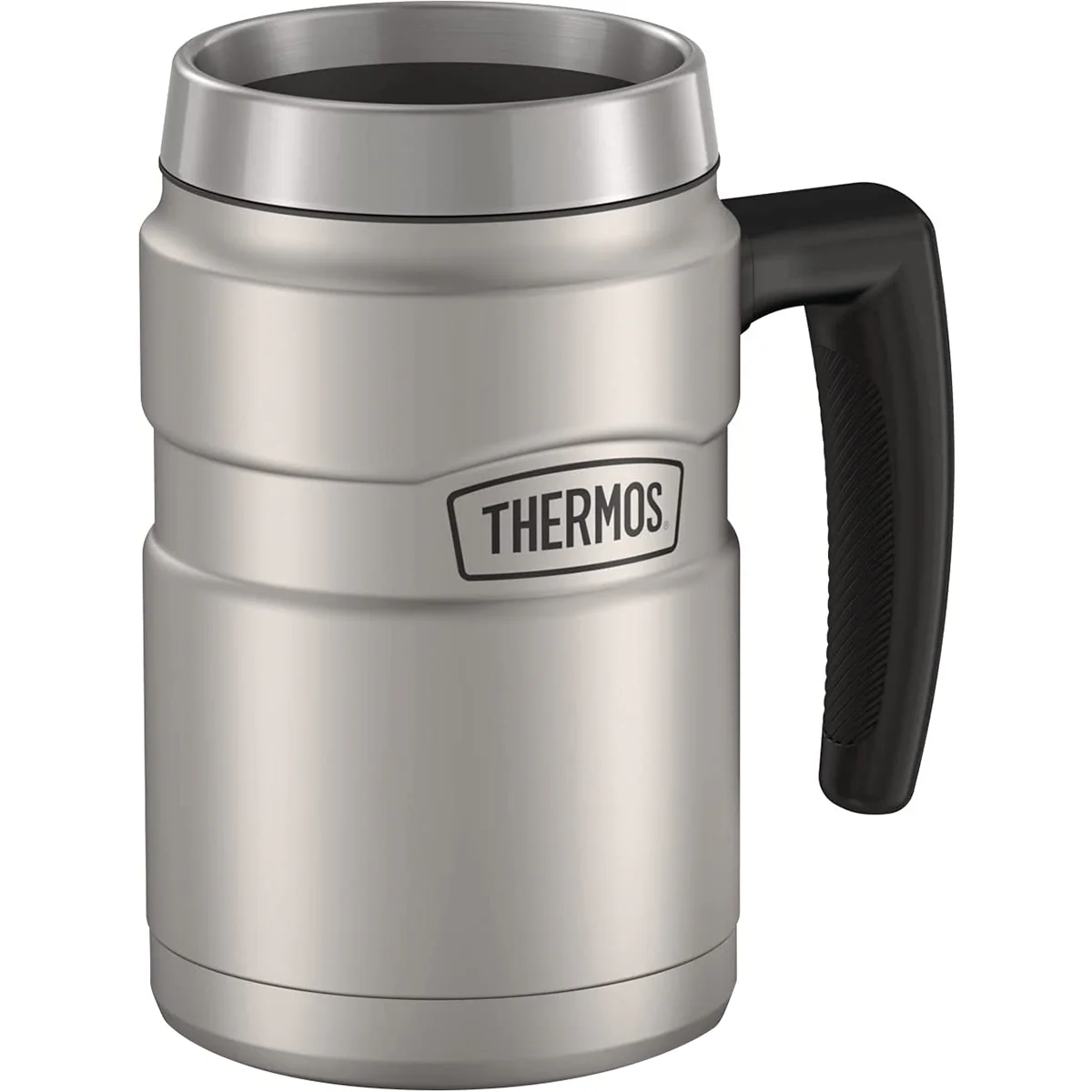 Thermos 16 oz. Stainless King Vacuum Insulated Stainless Steel Coffee Mug - Image 4