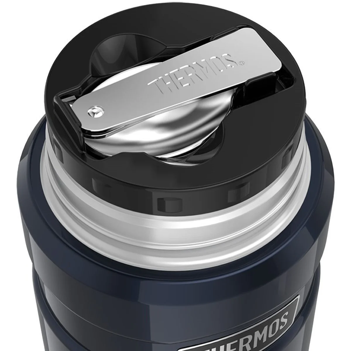 Thermos 16 oz Stainless King Vacuum Insulated Stainless Steel Food Jar Container - Image 9