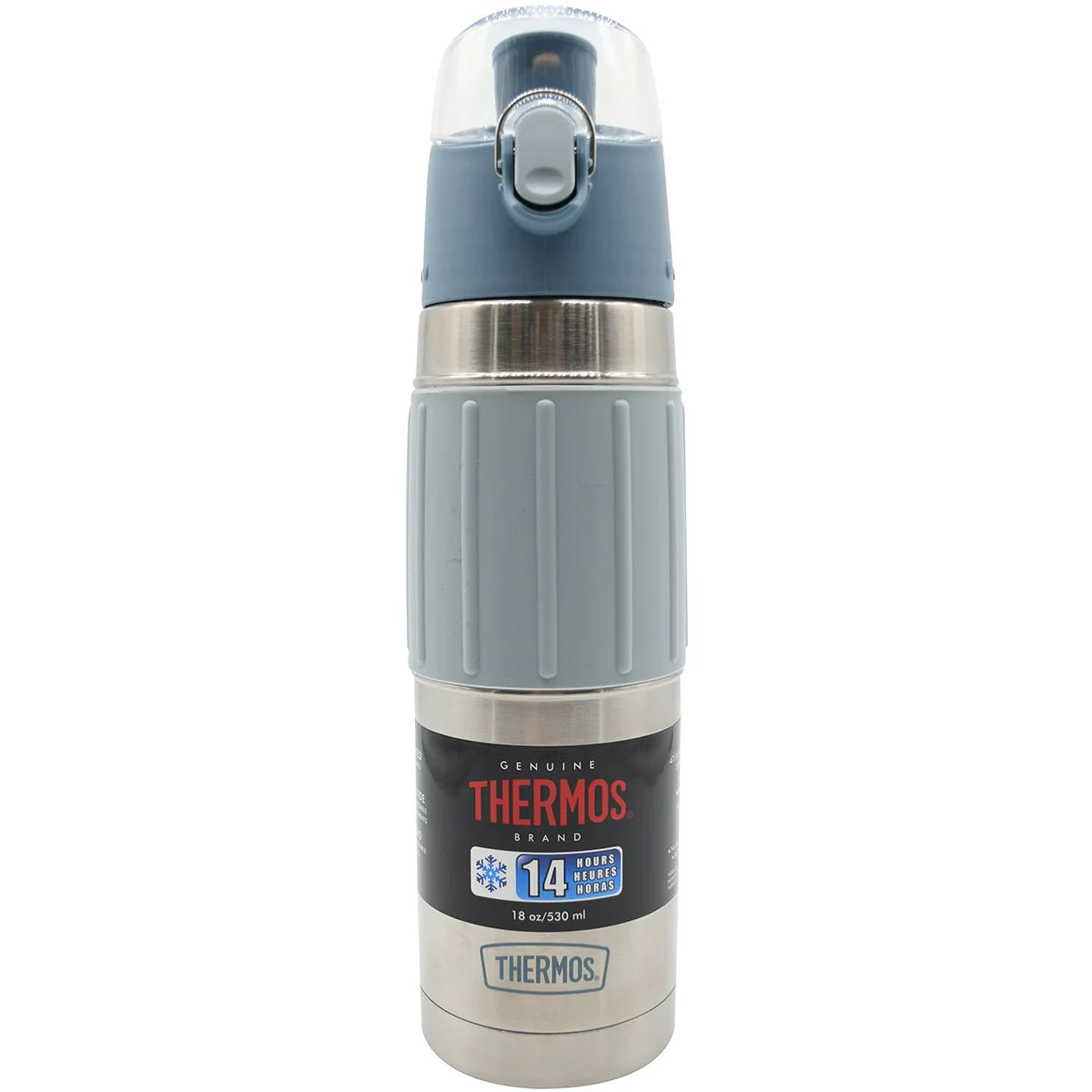 Thermos 18 oz. Vacuum Insulated Stainless Steel Water Bottle - Silver/Gray