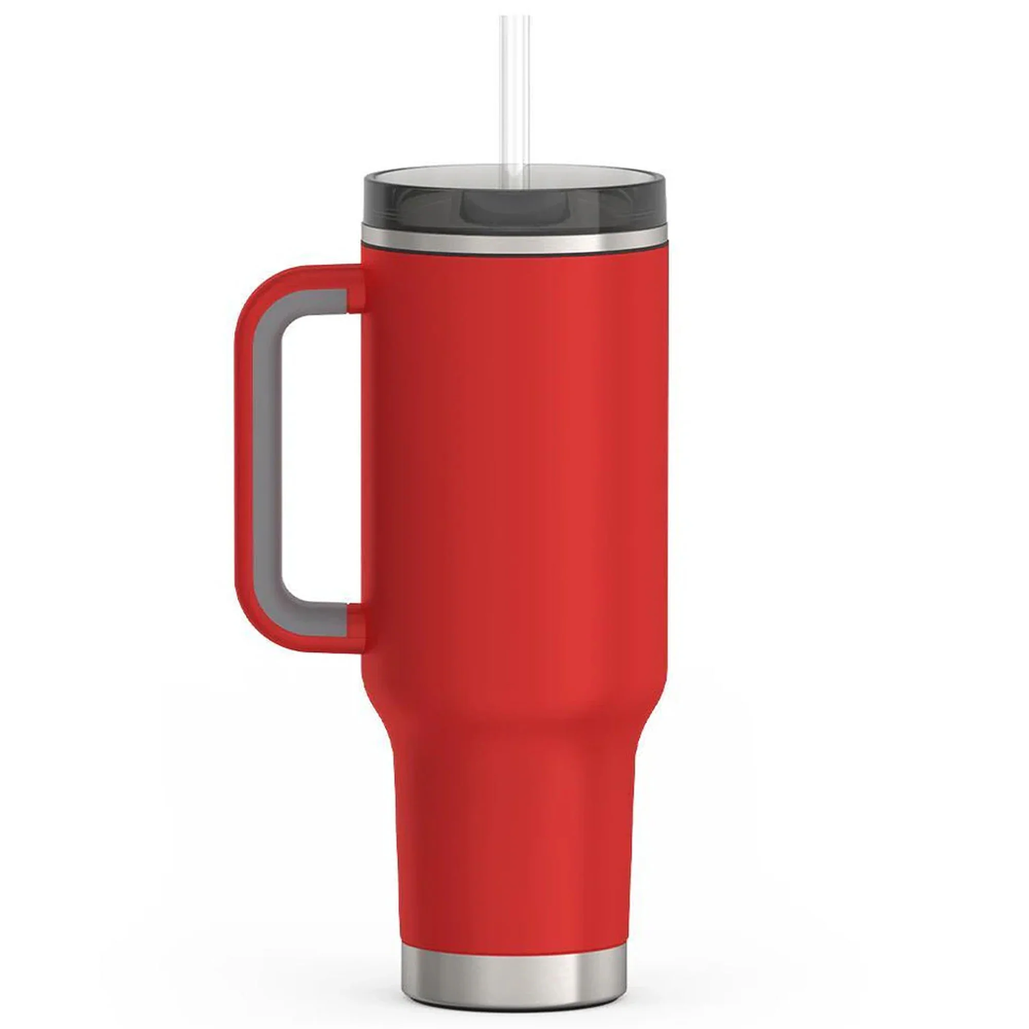 Thermos 40 oz Stainless Steel Cup Holder Mug w/ Straw - Image 44