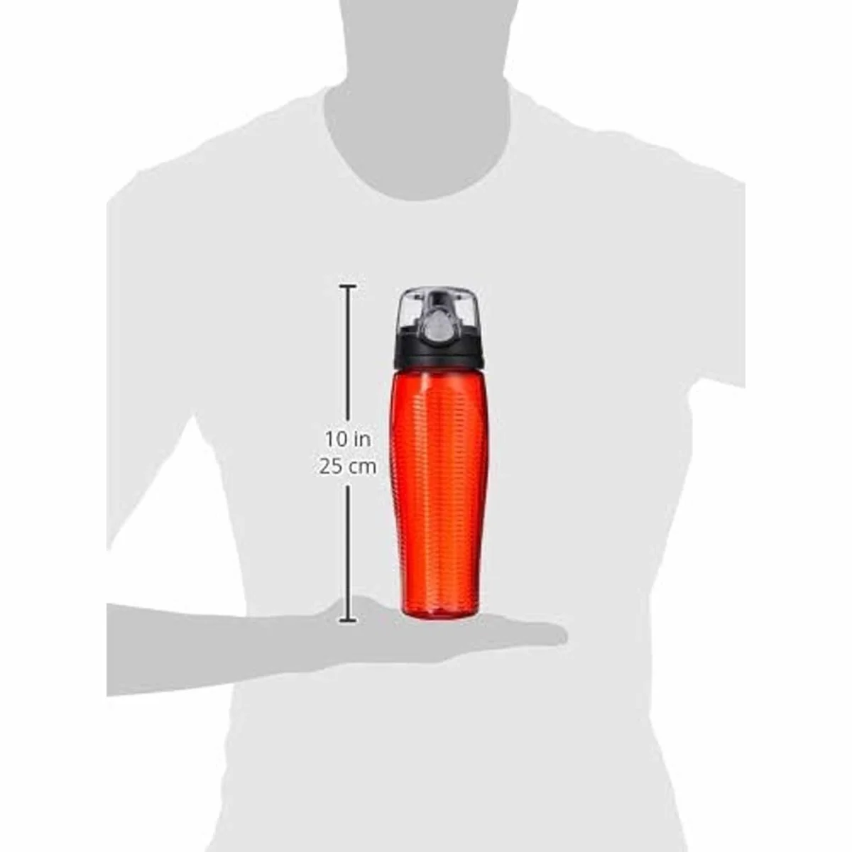 Thermos - Intak Hydration Bottle - 24oz - Red - Image 2