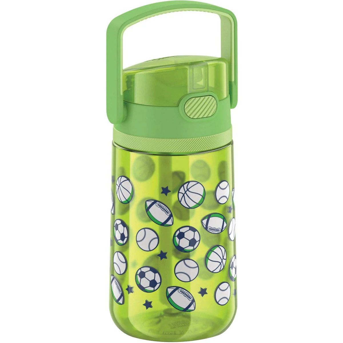 Thermos Kid's 14 oz. Plastic Hydration Bottle with Flip-Up Straw - Image 5