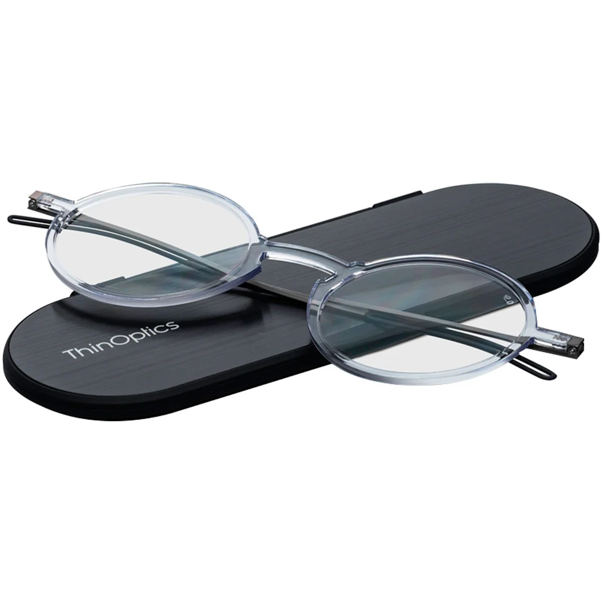 ThinOptics FrontPage Manhattan Reading Glasses with Milano Case - Image 6