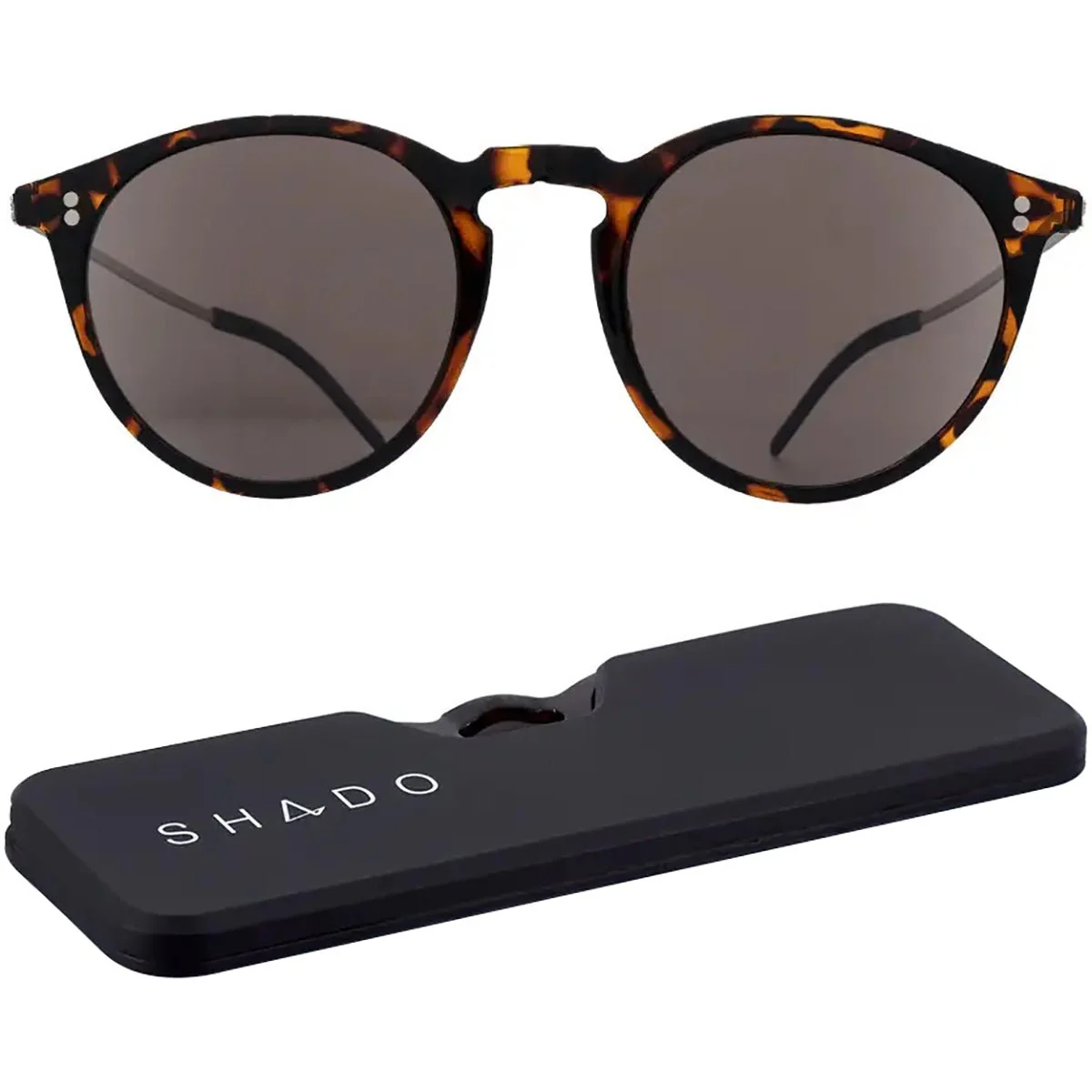 ThinOptics Los Altos Round Polarized Sunglasses with Case - Image 5