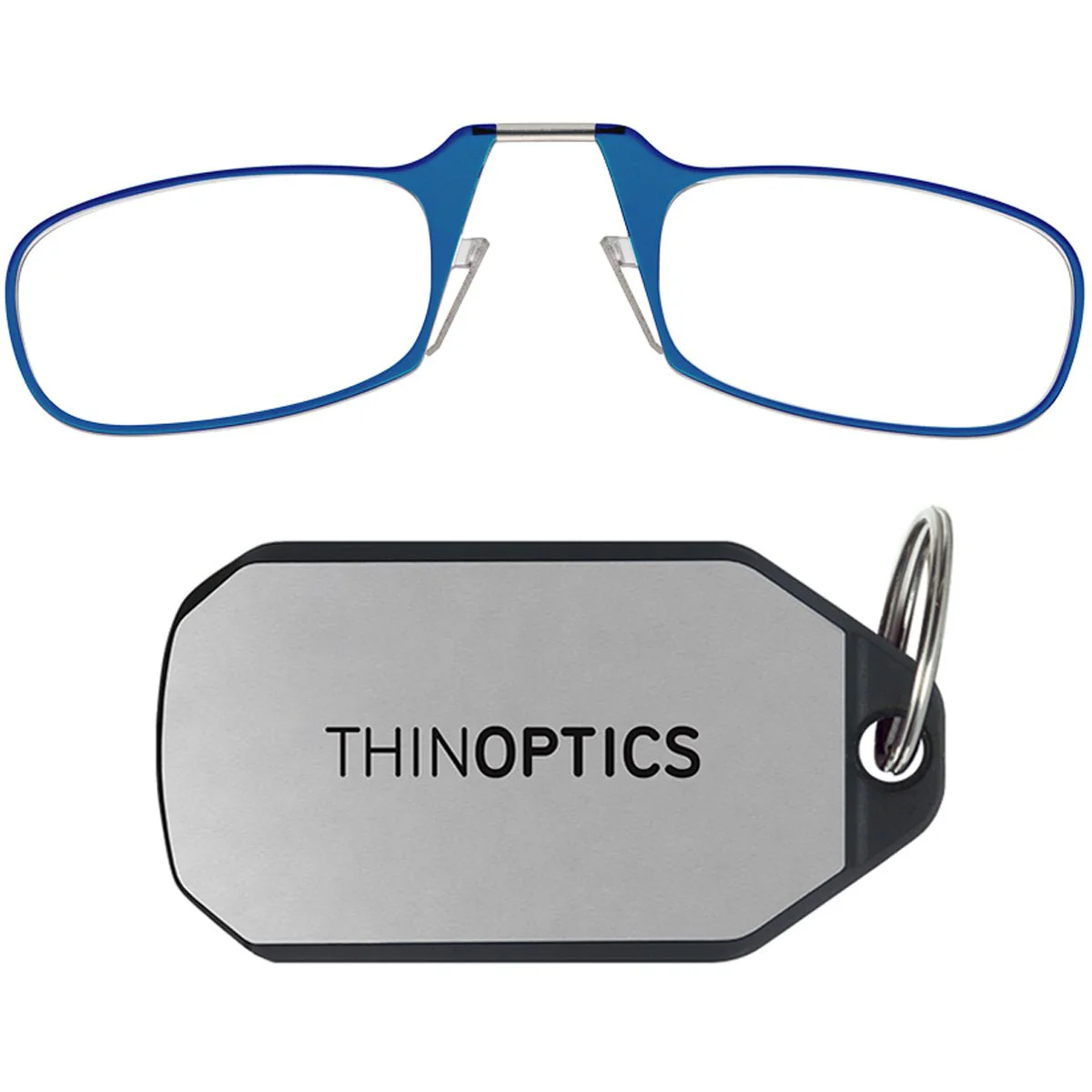 ThinOptics Secure Fit Armless Ultralight Reading Glasses with Keychain Case - Image 5