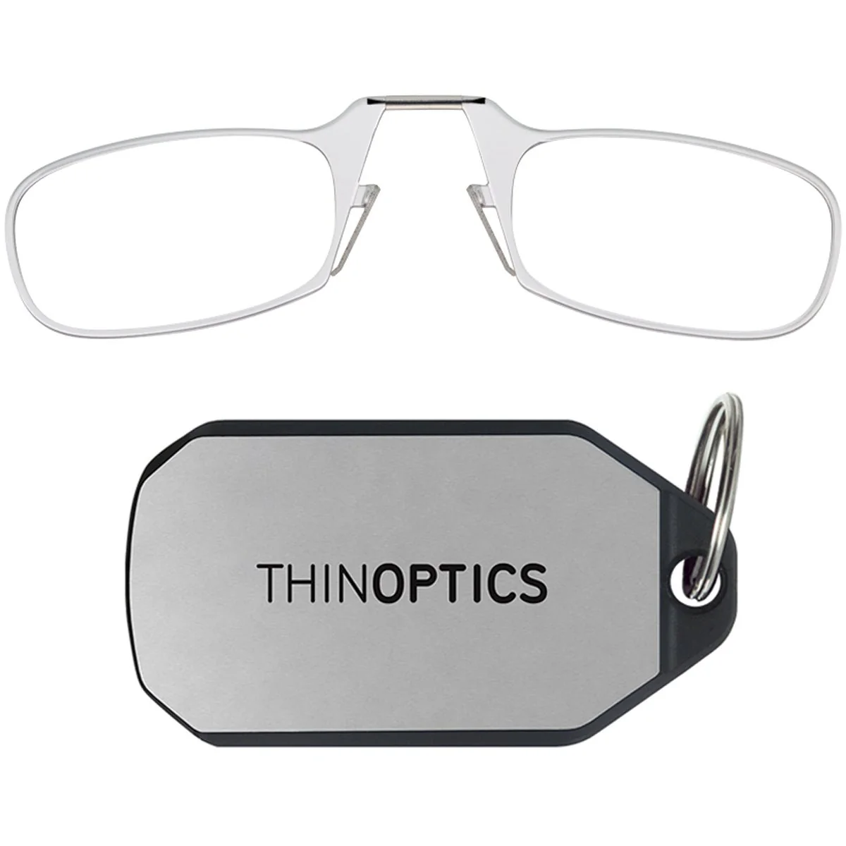 ThinOptics Secure Fit Armless Ultralight Reading Glasses with Keychain Case - Image 7