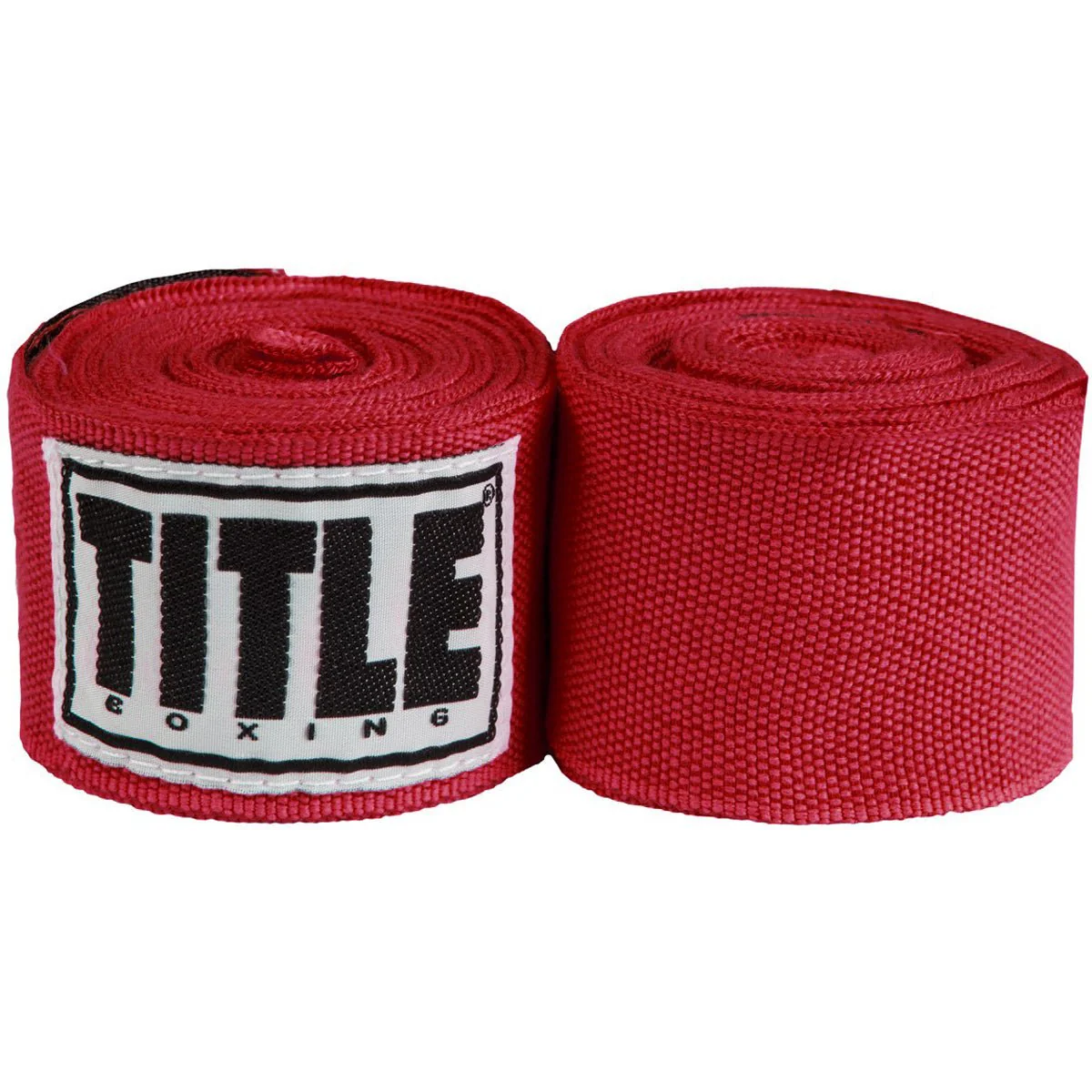 Title Boxing 180" Semi Elastic Mexican Handwraps - Red