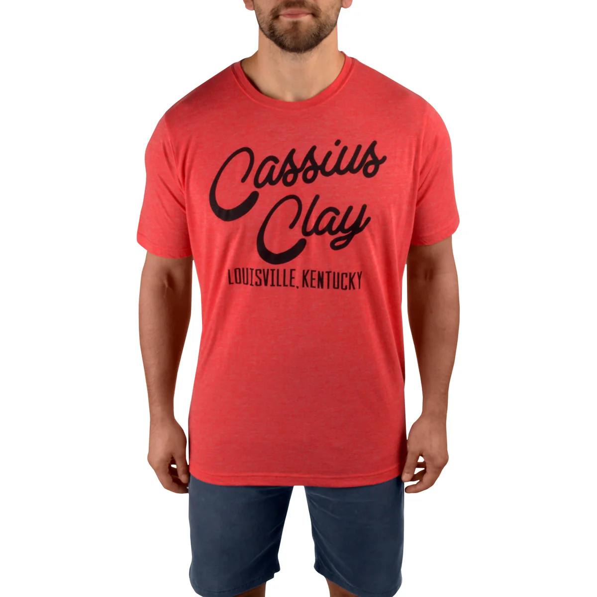 Title Boxing Ali I Am The Greatest Premium Fitted Legacy T-Shirt - Red