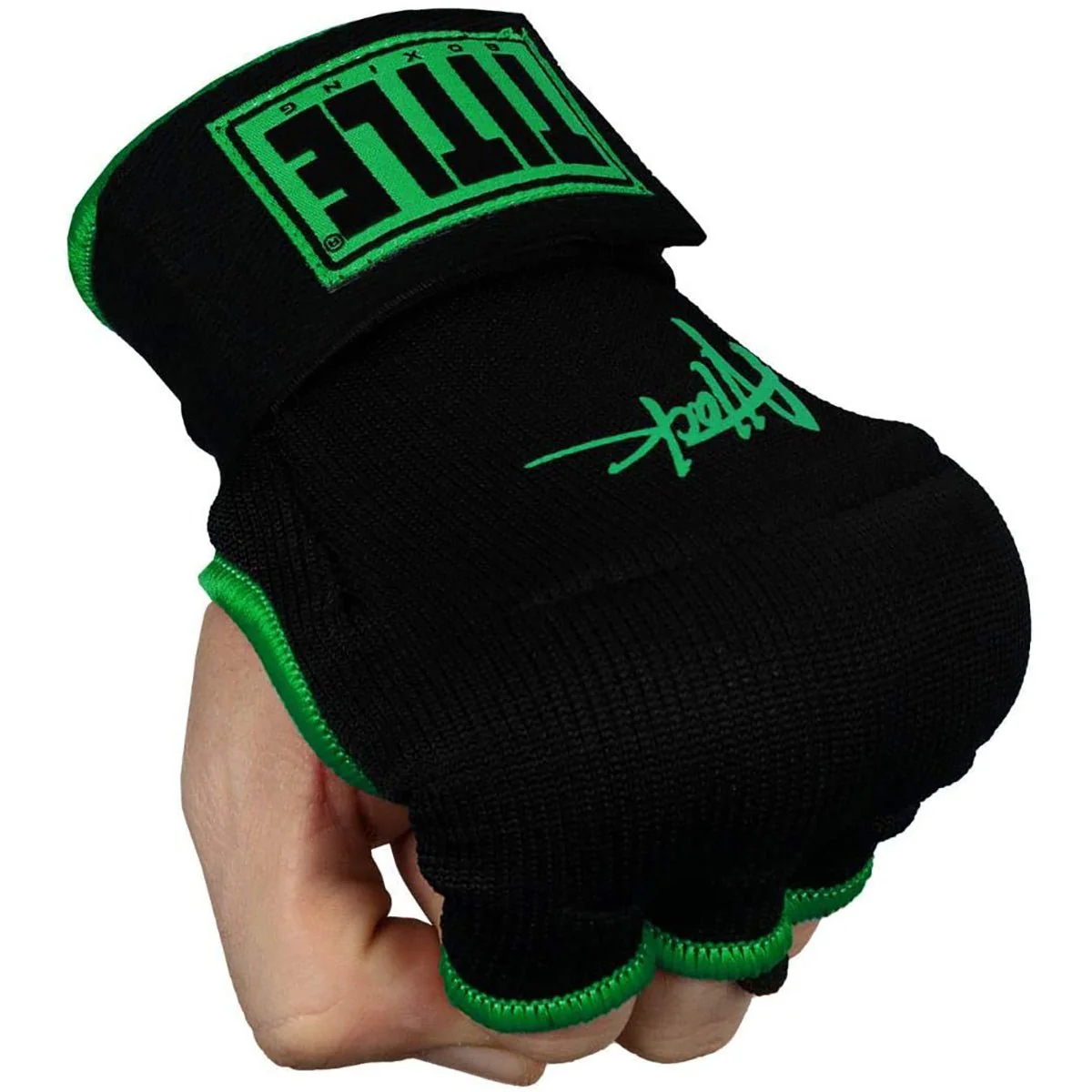 Title Boxing Attack Nitro Speedwraps 2.0 - Black/Green