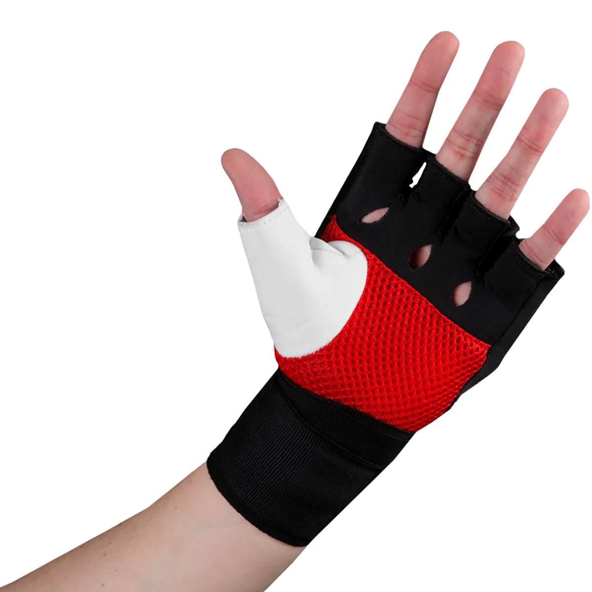 Title Boxing Gel Assault Training Glove Wraps - Black - Image 2