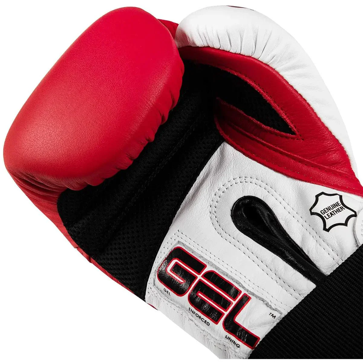 Title Boxing Gel Suspense Training Gloves - Red/White - Image 3