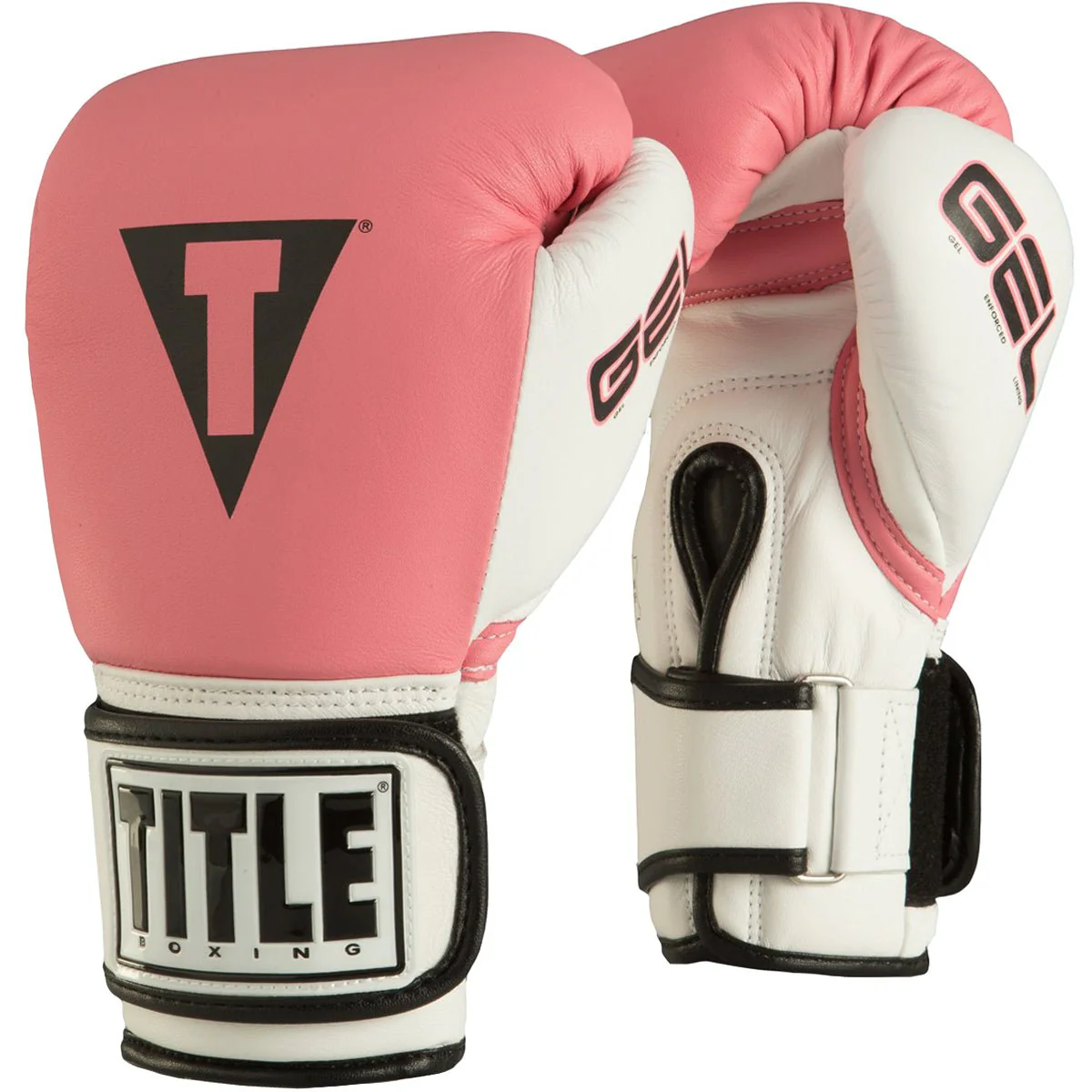 Title Boxing Gel World Bag Gloves - Pink