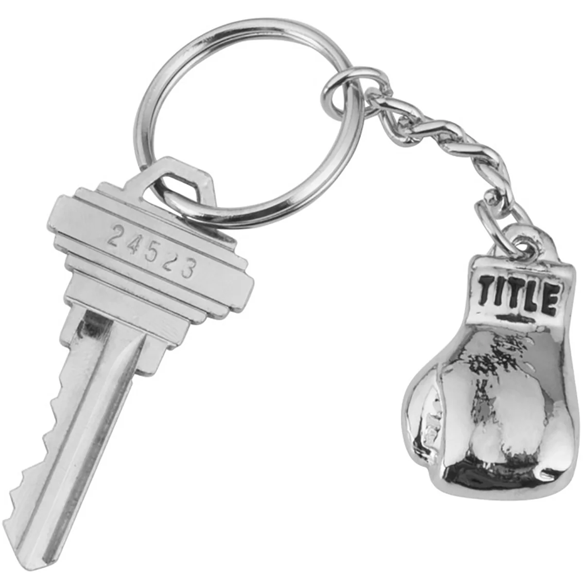 Title Boxing Heavy-Duty Metal Fashion Boxing Glove Keychain - Image 5