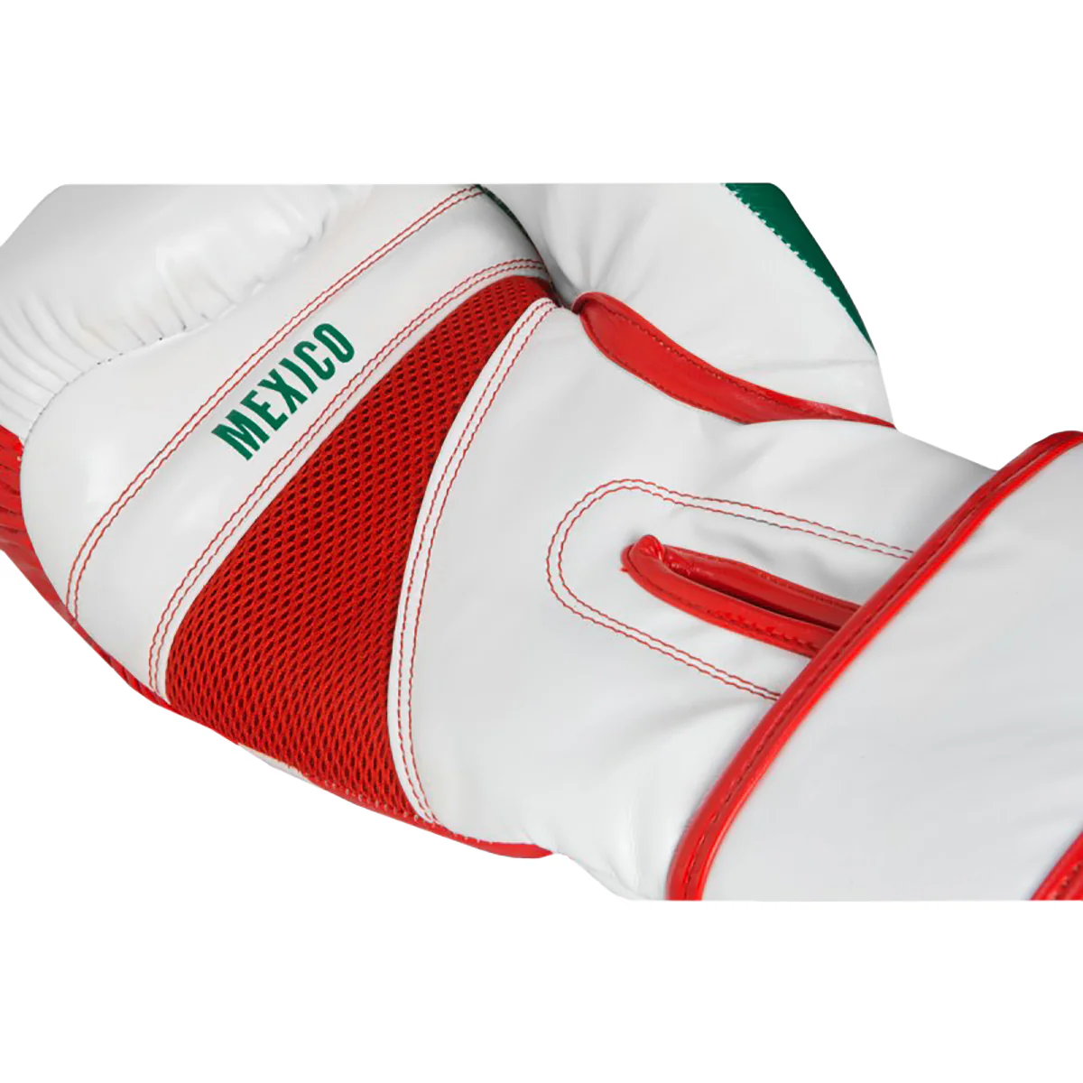 Title Boxing Infused Foam El Combate Mexico Hook and Loop Training Gloves - Image 3