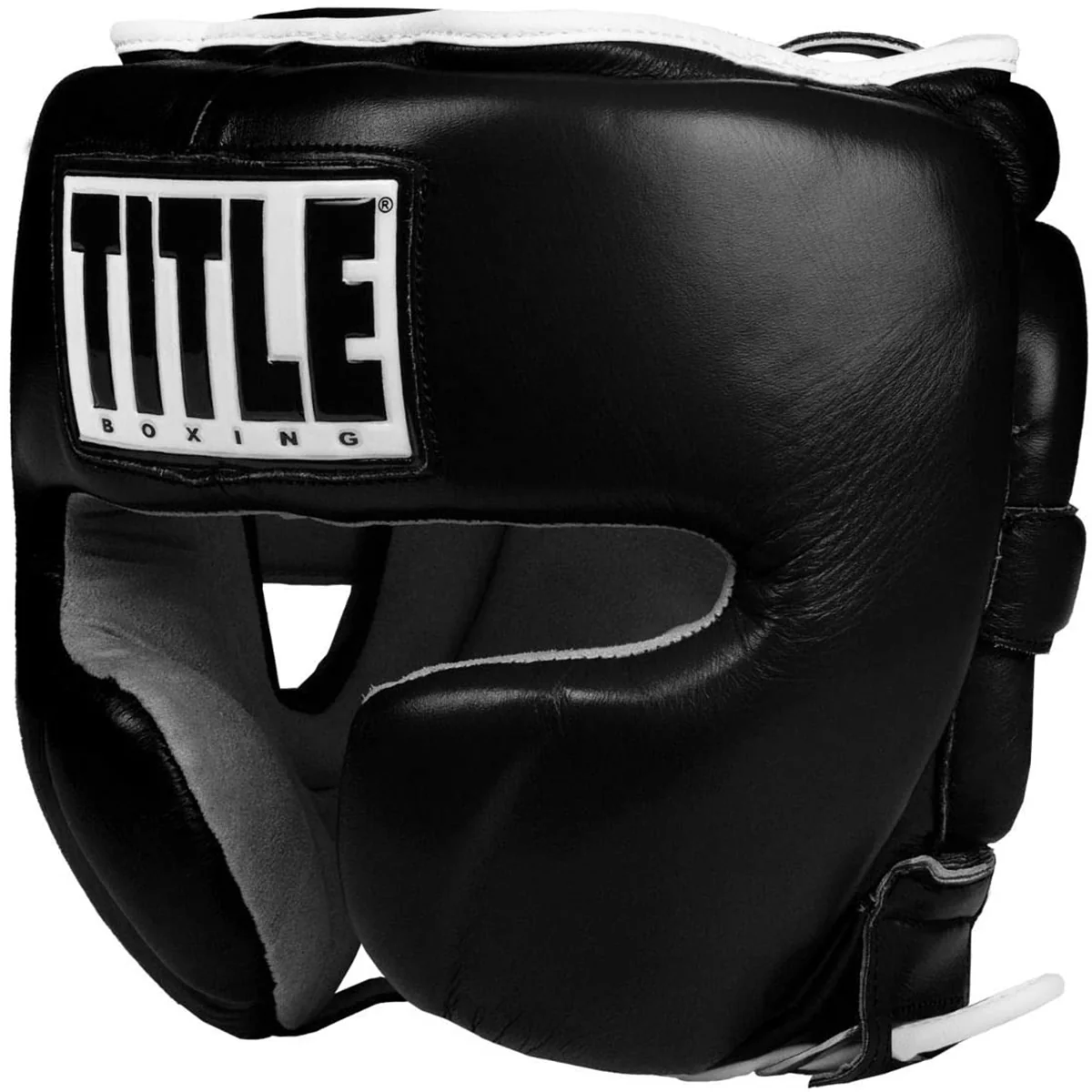 Title Boxing Leather Training Sparring Headgear