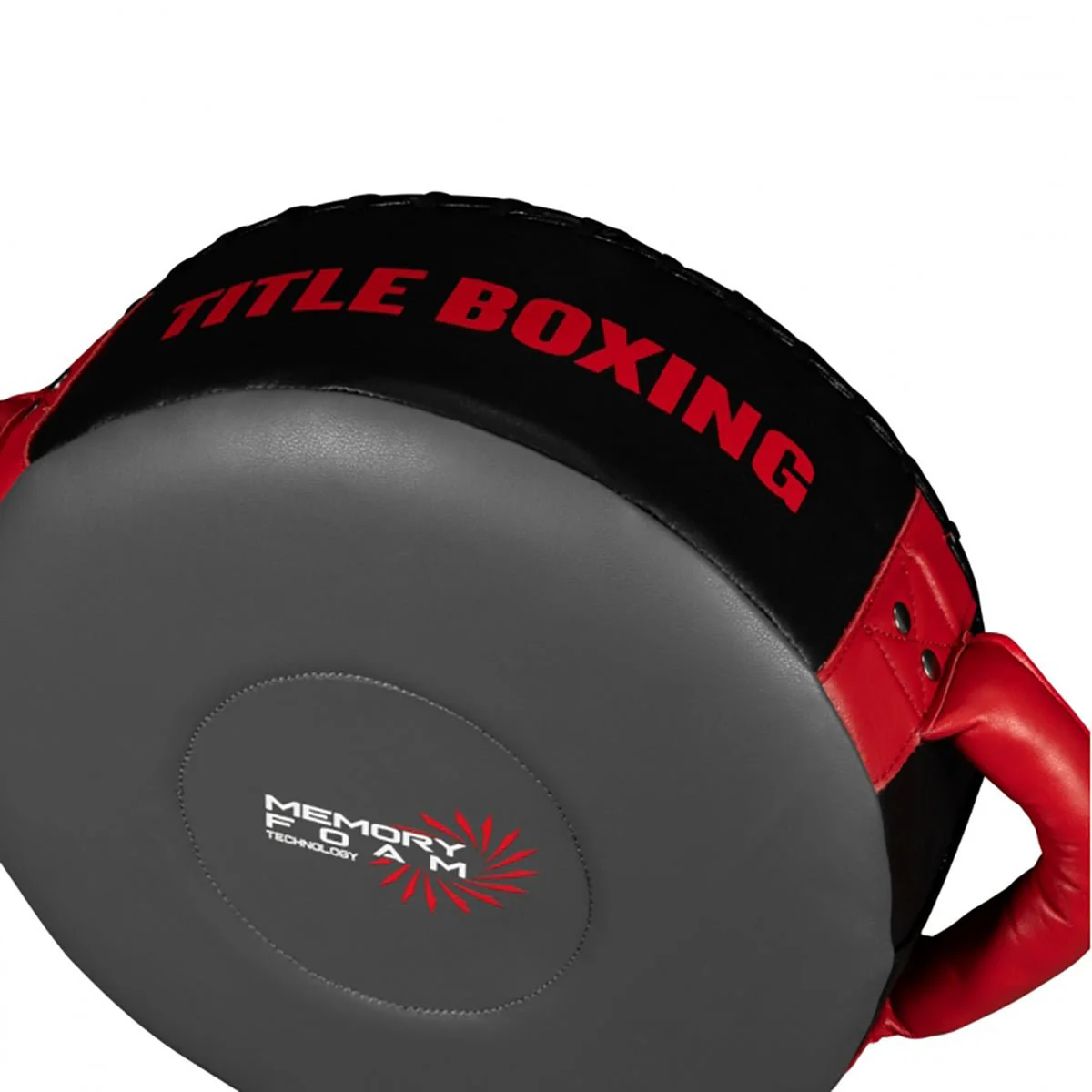 Title Boxing Memory Foam Punch Shield - Gray/Red/Black - Image 2
