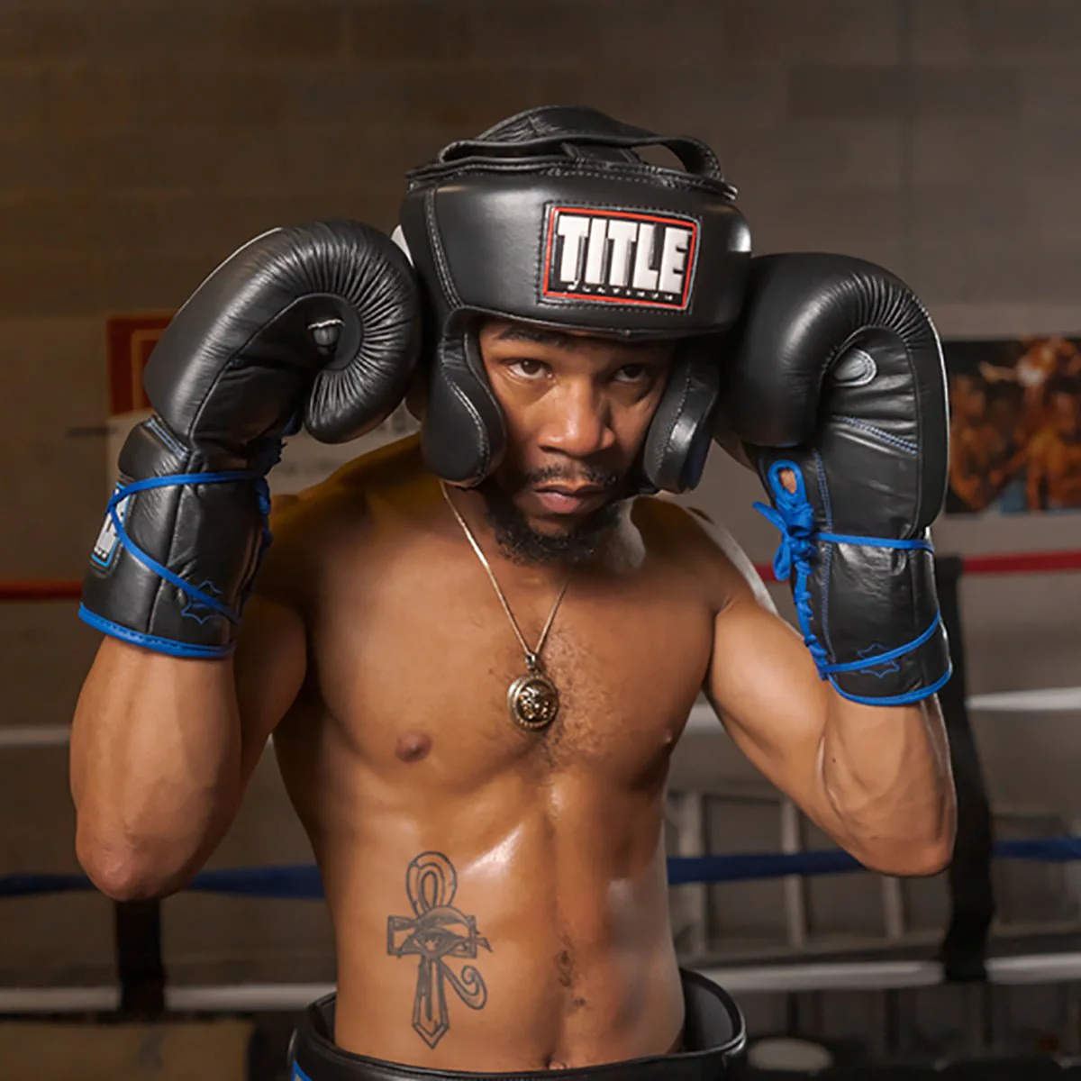 Title Boxing Platinum Premier Training Headgear 2.0 - Black - Image 4