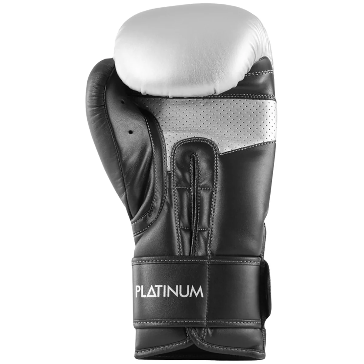 Title Boxing Platinum Proclaim Hook and Loop Training Gloves - Black/Silver - Image 2