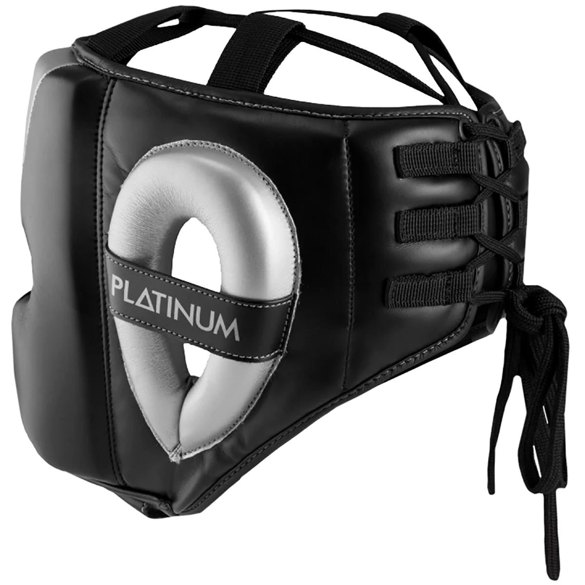 Title Boxing Platinum Proclaim Power Training Headgear - Black/Silver - Image 3