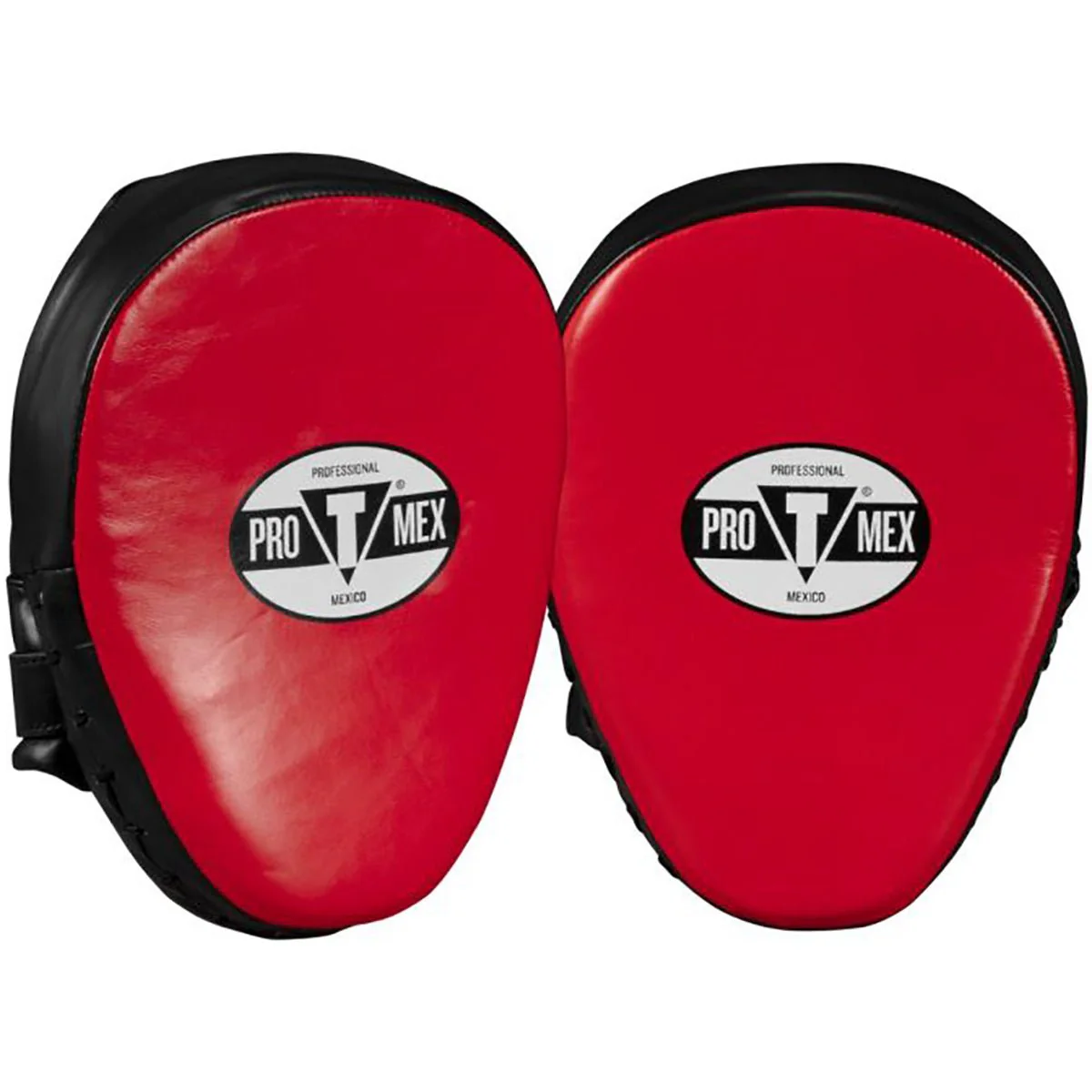 Title Boxing Pro Mex Pantera Curved Punch Mitts 3.0 - Black/Red - Image 2