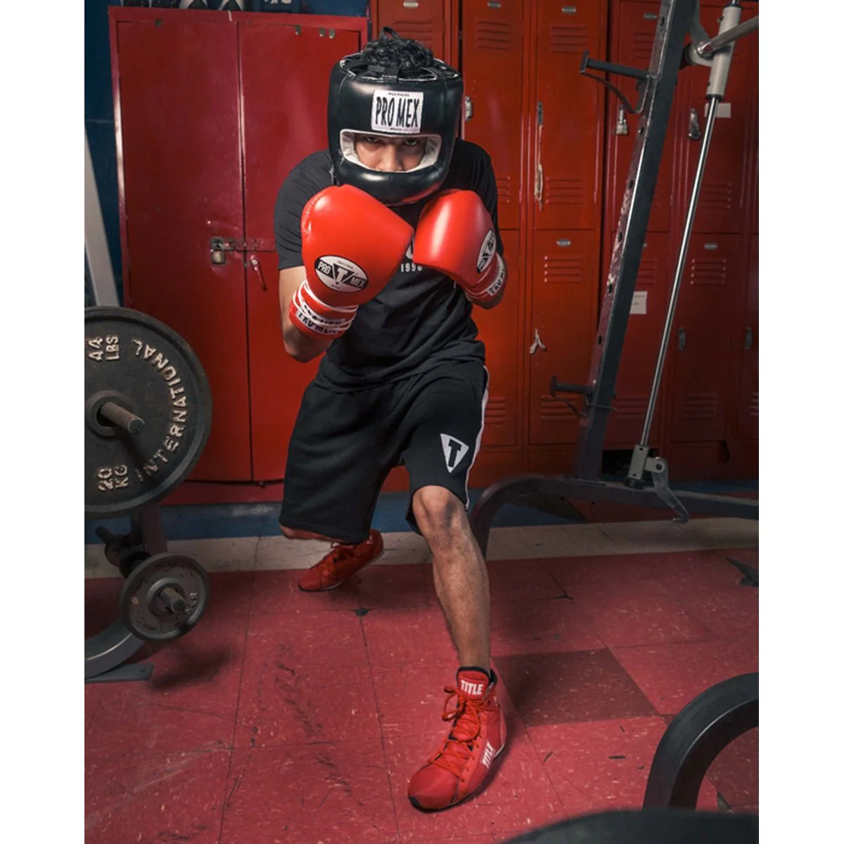 Title Boxing Pro Mex Pro Facesaver Headgear 3 - Black - Image 5