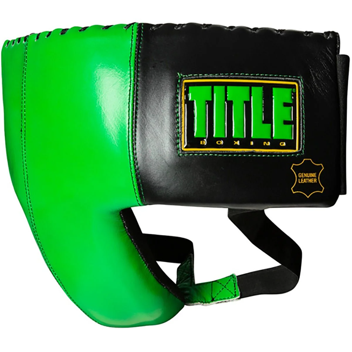 Title Boxing WBC Groin Protector - Large - Green/Black - Image 2