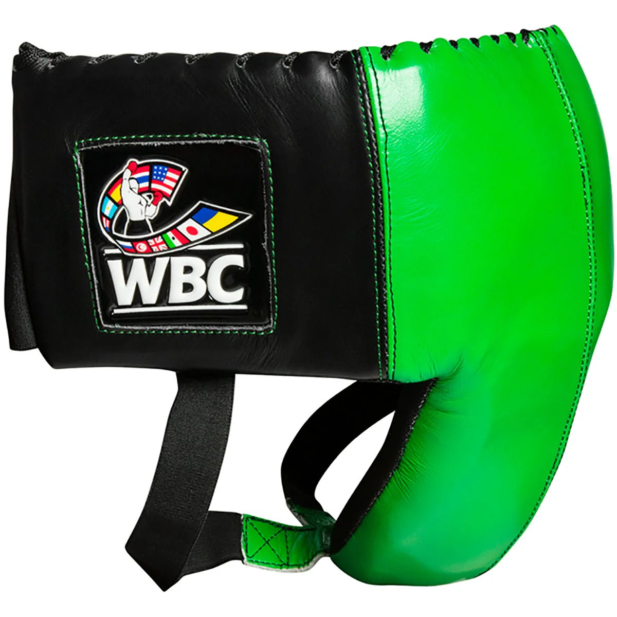 Title Boxing WBC Groin Protector - Large - Green/Black - Image 3