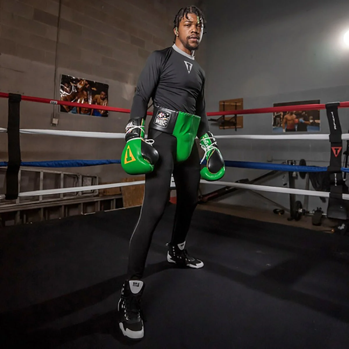 Title Boxing WBC Groin Protector - Large - Green/Black - Image 4