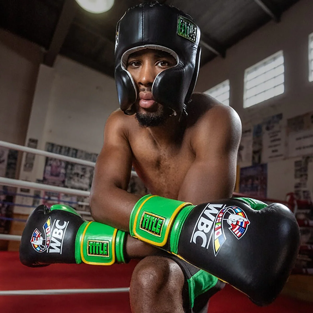 Title Boxing WBC Sparring Headgear - Black - Image 4
