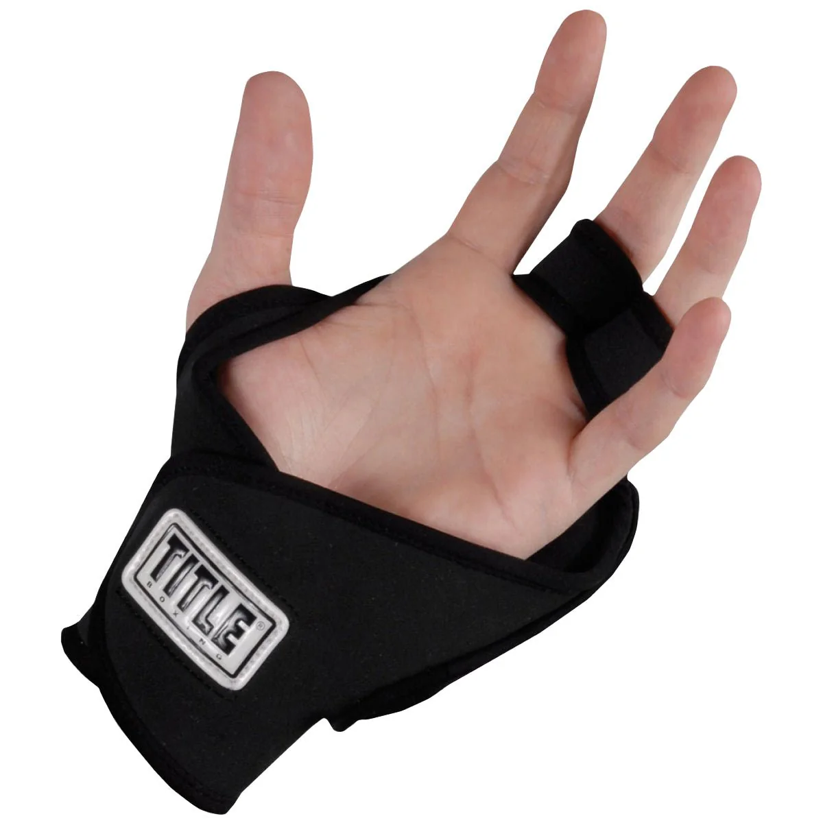 Title Boxing Weighted Gloves - Black - Image 3