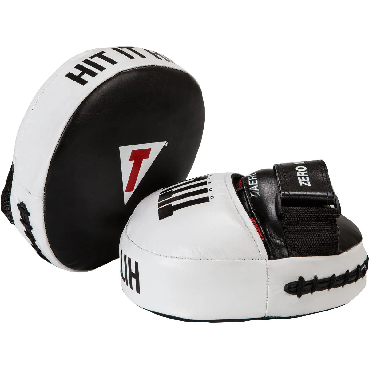 Title Boxing Zero Impact "Rare Air" Punch Mitts - Black/White - Image 2